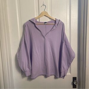 Old Navy French Terry Oversized Beach Hoodie Size XL